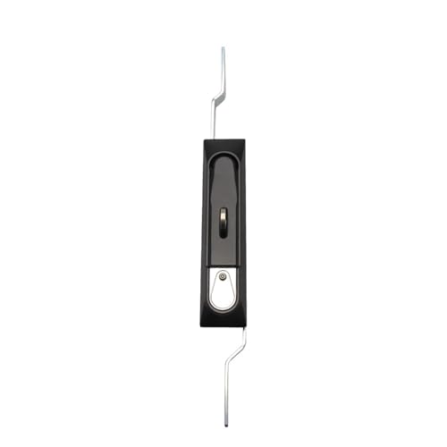 LG161 Industrial Zinc Alloy Black Coated Rod Control Locks 1Pcs