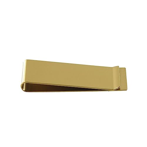 Buckleguy.com B8942 Polished Champagne Gold, Money Clip, Stainless Steel3