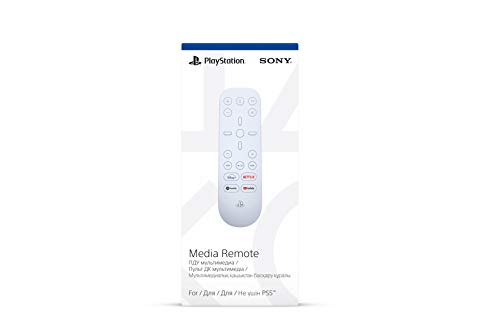 Image of Sony Dualsense Wireless Controller Black & Media Remote - (Playstation5)
