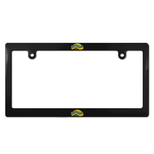 テレタビーズ ナンバーフレーム ナンバープレート フレーム 普通車/軽自動車 カーアクセサリー 錆びにくい 掛けやすい 装飾ボーダー 簡単取付