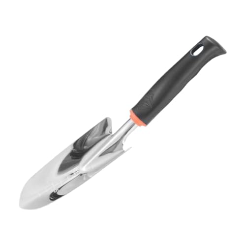 Generic Garden Spade Gardening Trowel Heavy Duty Stable Non Slip Handle Cultivating Supply for Transplanting Flowerbed Farmer Yard, 6cmx32cm