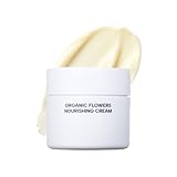 Whamisa Organic Flowers Nourishing Cream for Day and Night 50ml - Naturally fermented, EWG Verified