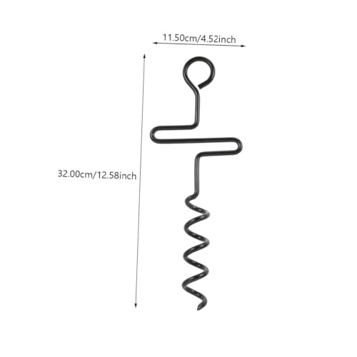 Anclaje de para acampar UKCOCO de metal resistente y duradero para suelos dificiles 3