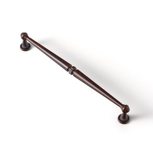 Goo-Ki 6 Pack Oil Copper Cabinet Pulls Drawer Handles Zinc Alloy Solid Kitchen Hardware, 7.56" c-c Modern Gear Industry Style Cabinet Handles Dresser Pulls