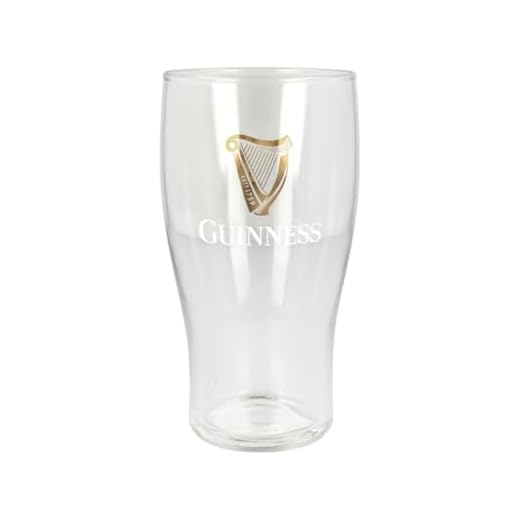 Guinness Tulip Pint Glass Set of Four