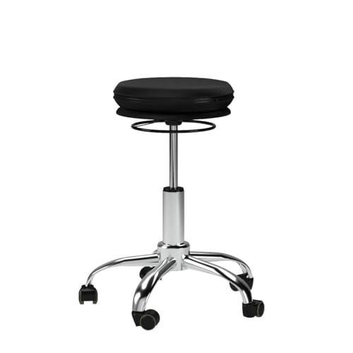 Image of Uncaged Ergonomics Wobble Stool Air balance ball chair on wheels alternative rolling stool with wheels flexible seating classroom stools standing desk stool yoga ball chair adhd chair wobble stools