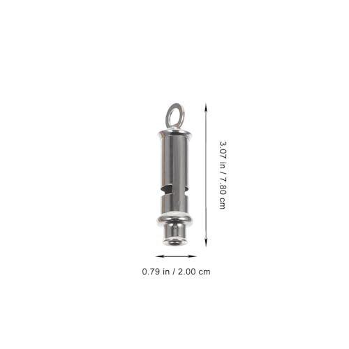 Silbatos de acero inoxidable para deportes y entrenamiento miniatura 2