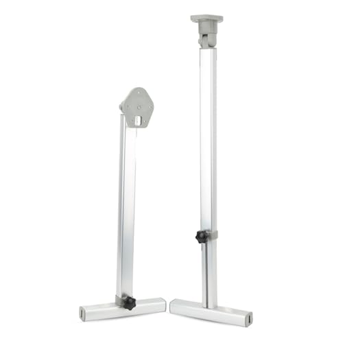 Yoidesu Adjustable Aluminum Alloy Support Legs for Furniture, Heavy Duty T Bar 23.22 to 30.51in...