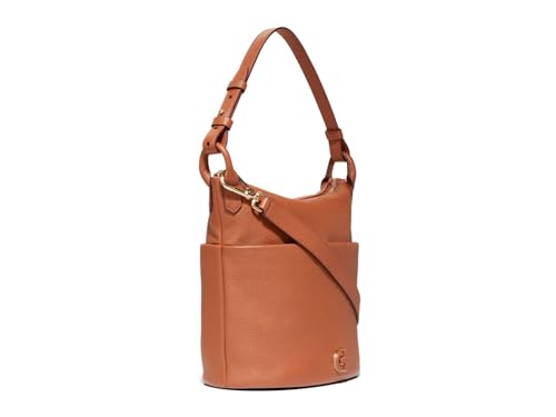 Image of Cole Haan womens Essential Leather Soft Bucket
