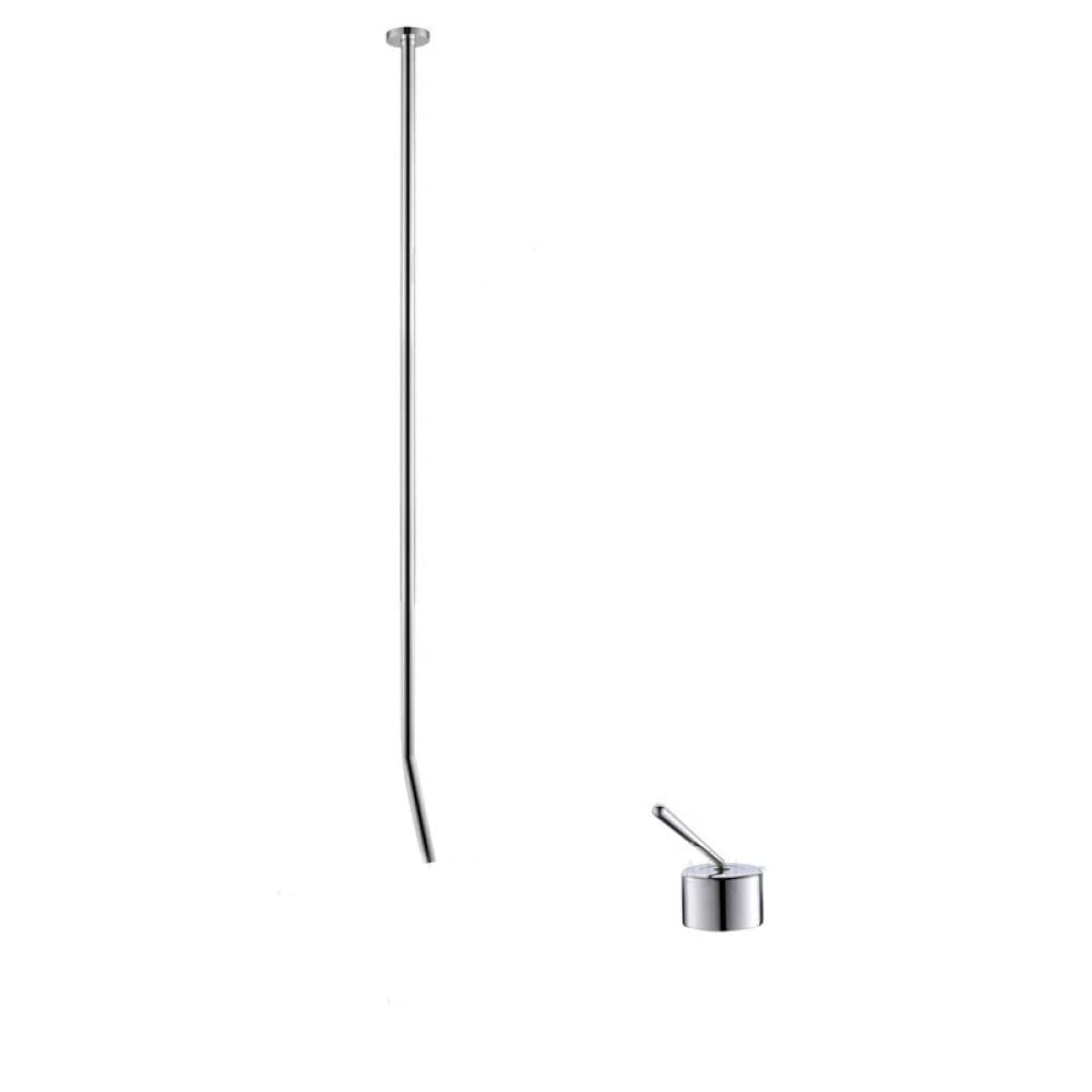 Aioneer Chrome A Ceiling Mount Bathroom Faucet Basin Sink Bathtub Hot&Cold Water Mixer Tap