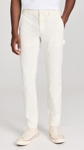 Theory Men's Zaine Carpenter Canvas Straight Pants2