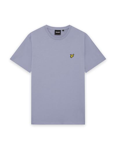 Lyle & Scott SS T-Shirts T-shirt uni, Y128 Bubble Blue, XS