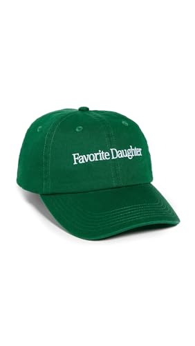 Favorite Daughter Womens Classic Logo Baseball Cap Green One Size
