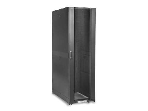 Rocstor Y10E007-B1 Solidrack R3100 Rack 42u Enclosure With Sides-assembled -blk