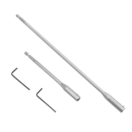 WOONEKY 1 Juego Varilla de de perforación tool box toolbox ahoyadora manual Kit de de brocas Broca de madera broca herramienta de mano extensor de broca 45# acero