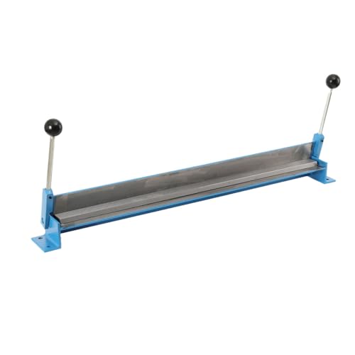 CDZHLTG Máquina Plegadora Manual de Metal 460mm Dobladora de Chapa para Espesor de 1.2mm Prensa