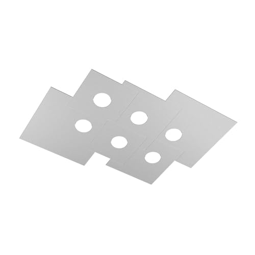 PLAFONIERA LED MODERNA 6 LUCI METALLO GRIGIO ELEVATA LUMINOSITÀ 1129/PL6 R-GR