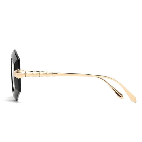 Lunettes de soleil rétro au design multicolore unique et style urbain