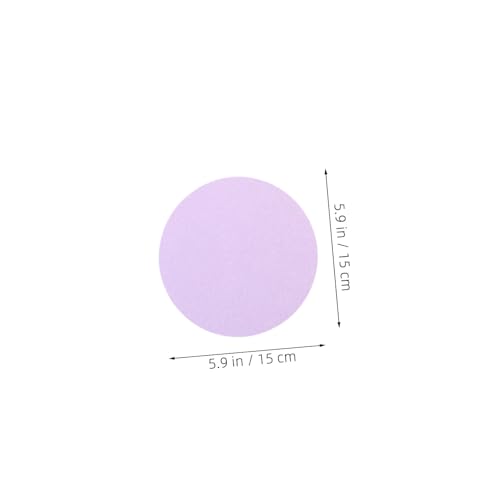 Papel artesanal de colores circular para proyectos de bricolaje y decoración creativa 2
