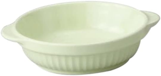 Set of 10 Gratin Dish, Stacked Gratin, Green, 7.3 x 6.1 x 1.8 inches (18.5 x 15.5 x 4.5 cm), Western Tableware, Cafe, Restaurant, Coffee, Commercial Use, Hotel