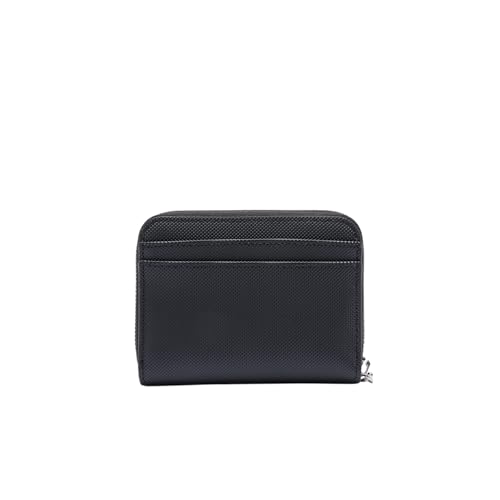 Lacoste Women's Daily City Small Zipped Billfold, Black, One Size3