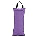 Gaeirt Peso della Sabbia, Materiale del Tessuto di Oxford Pesi da Yoga Design con Cerniera per Sacchi di Sabbia per l'allenamento per Il Fitness(Viola - 41,5 x 18 cm)