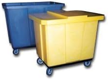 Bayhead Products, Poly-Box Trucks, Hut-50, Dimensions L X W X H(In.): 84 X 50 X 37", Wt. (Lbs.): 180, Cap. Bu: 50, Color: Red, Ut-50