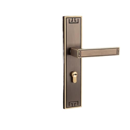Serrure de porte de chambre à coucher silencieuse café - 2