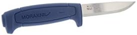 Morakniv Craftline Basic 546 Fixed Blade Utility Knife with Sandvik Stainless Steel Blade and Combi-Sheath, 3.6-Inch