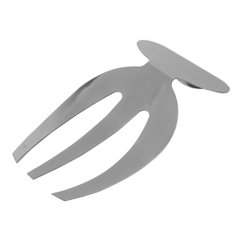 Cabilock 1Pc Stainless Steel Salad Claw Kitchen Tool Lightweight Salad Hands for Serving Fruit Vegetables for Home Restaurant and Parties Silver