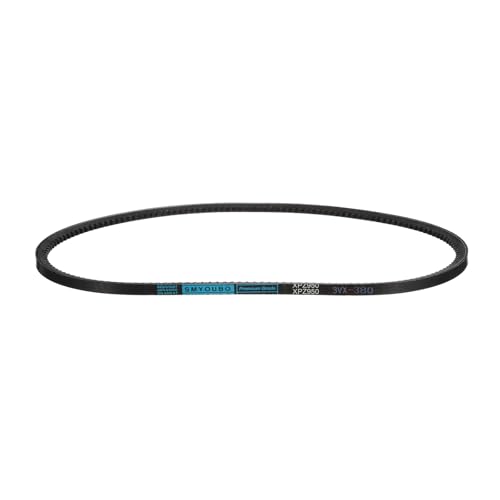 Courroies trapézoïdales 3VX380 en caoutchouc pour moteur et poulie de 96,5cm