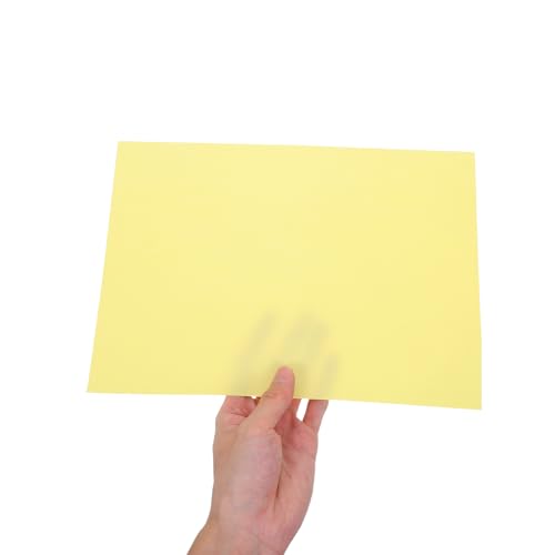 Papier jaune clair STOBAZA 200 pièces papier copie couleur