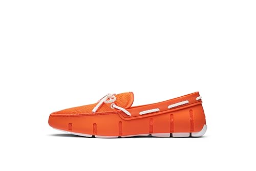 Image of SWIMS Braided Lace Loafer for Men, Breathable Slip On Water Friendly Driving Shoe, Lightweight Mesh Upper, Drainage Sole