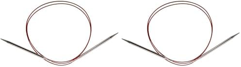 ChiaoGoo SS Red Lace Circular, 47-Inch (120 cm), US 0 (2 mm) image 4