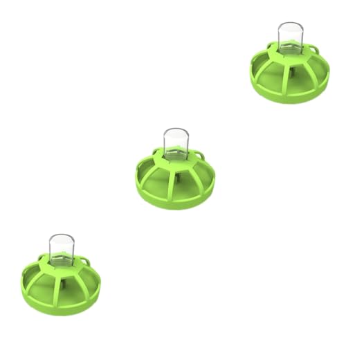 NOLITOY 3 piezas bebedores para mascotas de plástico ABS miniatura 7