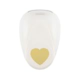 Vaessen Creative 21440-056 - Fustella a Forma di Cuore, 3,75 cm, Maxi Perforatore, 1 Pezzo...