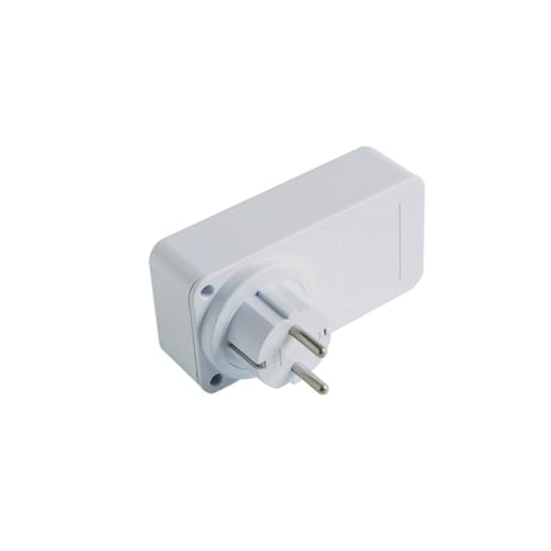 Kisangel Temporizador Electrónico Digital Programable Enchufe con Control de Relé para Electrodomésticos y Seguridad Compatible con Material PC Importado Uso Cocina y Vehículos Eléctricos