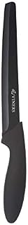 Viners Assure 8 Bread Knife | Soft Grip Handle Safety Kitchen Knife with a 10 Year Guarantee | Stainless Steel, Black
