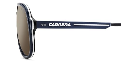 Image of Carrera Mens C Sport 07 /S Pilot Sunglasses, Matte Black Gold, 59mm