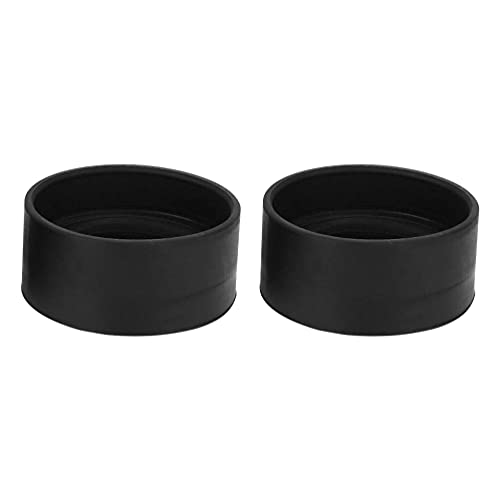 Baluue Comfortable Rubber Eyecups for Microscopes 2pcs Eye Cups Cup Binoculars