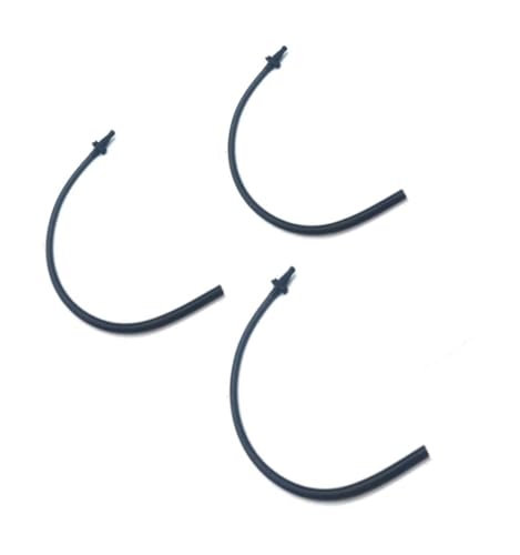 Manguera de leche de repuesto for cafetera EQ9 EQ700, repuesto de 30cm de largo, 3 conectores for máquinas de café expreso completamente automáticas