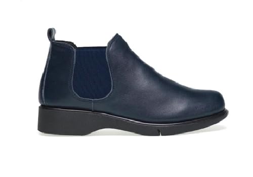 FRAU CHAUSSURES FEMME BEATLES CONFORT EN CUIR TIVOLI 53N1 EU, bleu marine, 37 EU - Les Beatles, Paul McCartney, John Lennon, RIngo Starr, George Harrison FRAU CHAUSSURES FEMME BEATLES CONFORT EN CUIR TIVOLI 53N1 EU, bleu marine, 37 EU – Image 6