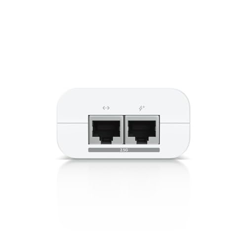 Image of Ubiquiti PoE+ Adapter 30 W White - UACC-POE+-2,5G