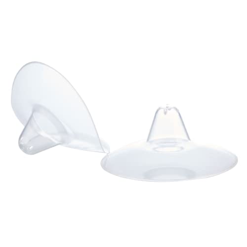 Thermobaby Protector de pezones de lactancia – puntas de pecho de silicona – Lote de 2 – Fabricado en Francia