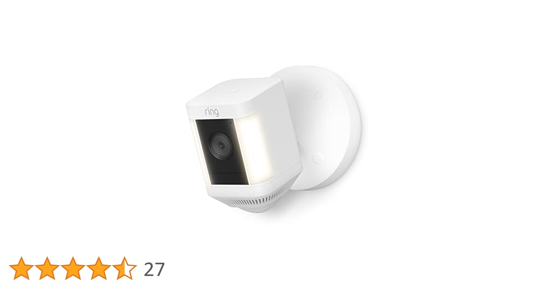 Ring Spotlight Cam Plus Battery ホワイト Amazon Official: Introducing Ring Spotlight Cam Plus, Plug