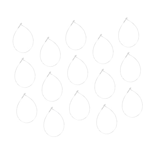 GRIRIW 5000pcs 4 Trademark Hanging Rope Cord Bullet Clasp Hanger Ropes Tag Ropes Hanging Ropes Tag Fasteners Labels Hanging Rope Clothing Tag Locks Tag Tie Fastener