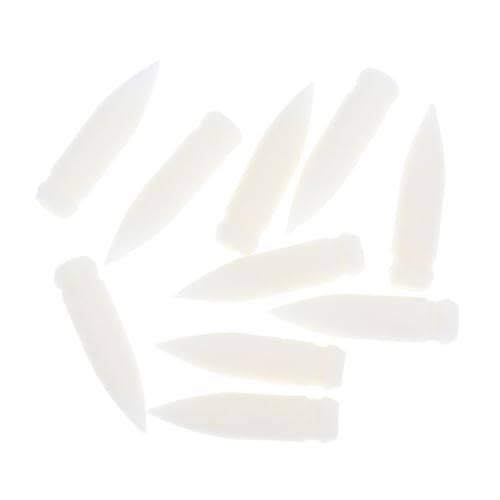 NUOBESTY Smooth Writing Marker Pen Refills 10 Pack Soft Tip Nibs for Markers for Fine Art Drawing and Precision Marking