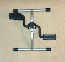 Small and simple, but works fine for gentle movement while seated