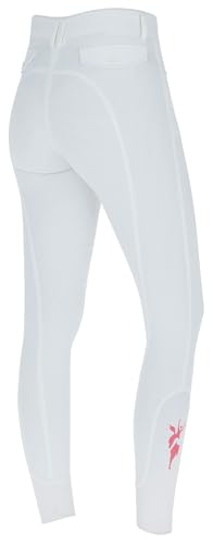 Pantalon d'équitation Janne Covalliero blanc perle taille 34 pour le concours