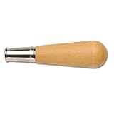 Nicholson Metal Ferruled Wooden File Handle, Size 1, 4-7/8